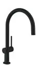 Hansgrohe-HG-Talis-M54-Einhebel-Kuechenmischer-220-Eco-1jet-Mattschwarz-72843670 gallery number 1